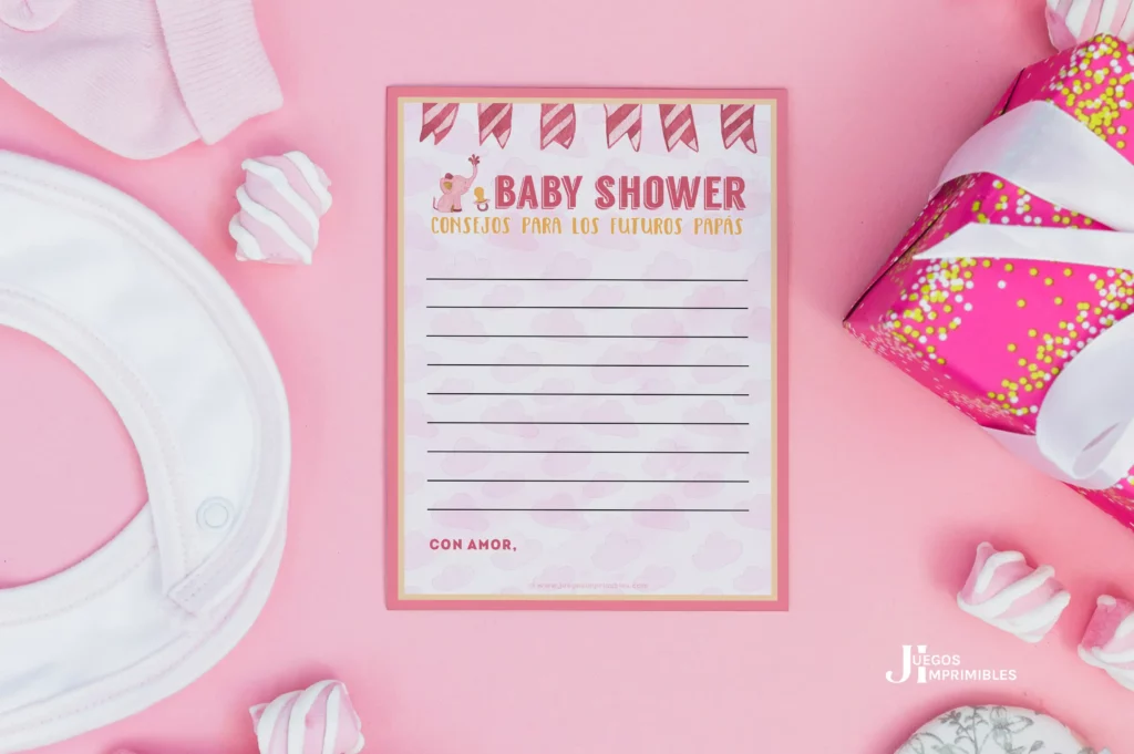 Baby Shower de Elefantes para Niña - Consejos para los futuros papás