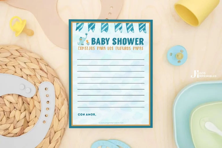Consejos para los futuros papás baby shower de niño