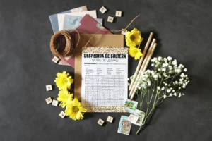 Sopa de Letras: Actividad para Despedida de Soltera