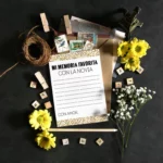 Mi Memoria Favorita con la Novia: Actividad Imprimible Gratis