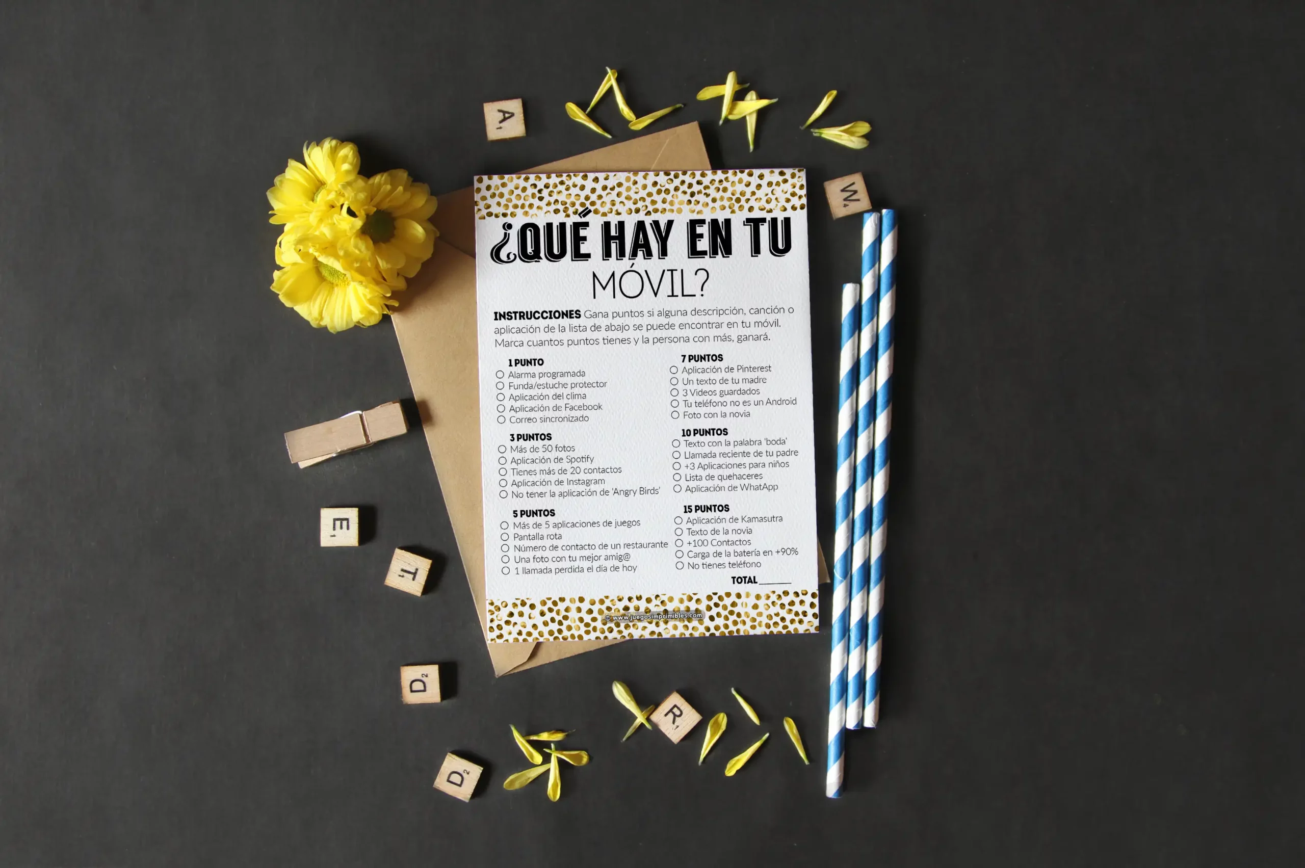 ¿Qué Hay en tu Móvil? – Actividad para Despedida de Soltera