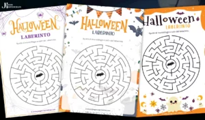 Laberinto de Halloween Para Niños