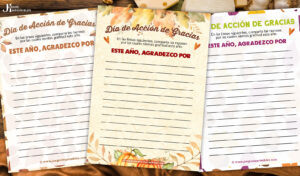 Tarjetas de Agradecimiento para Día de Acción de Gracias