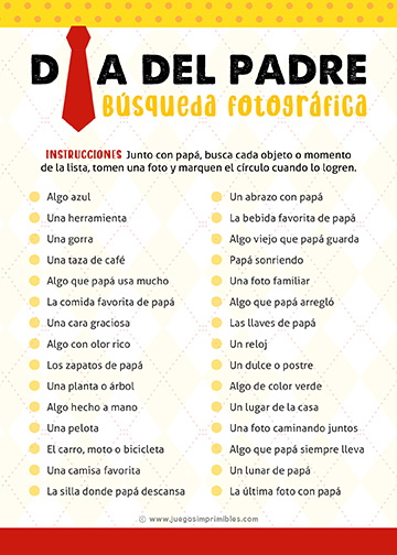 Búsqueda Fotográfica con Papá - Diseño 2